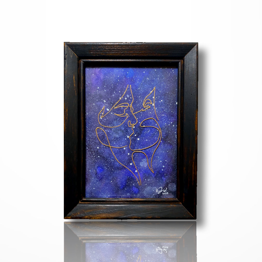 SOLD OUT - Etching: Cosmic Kiss